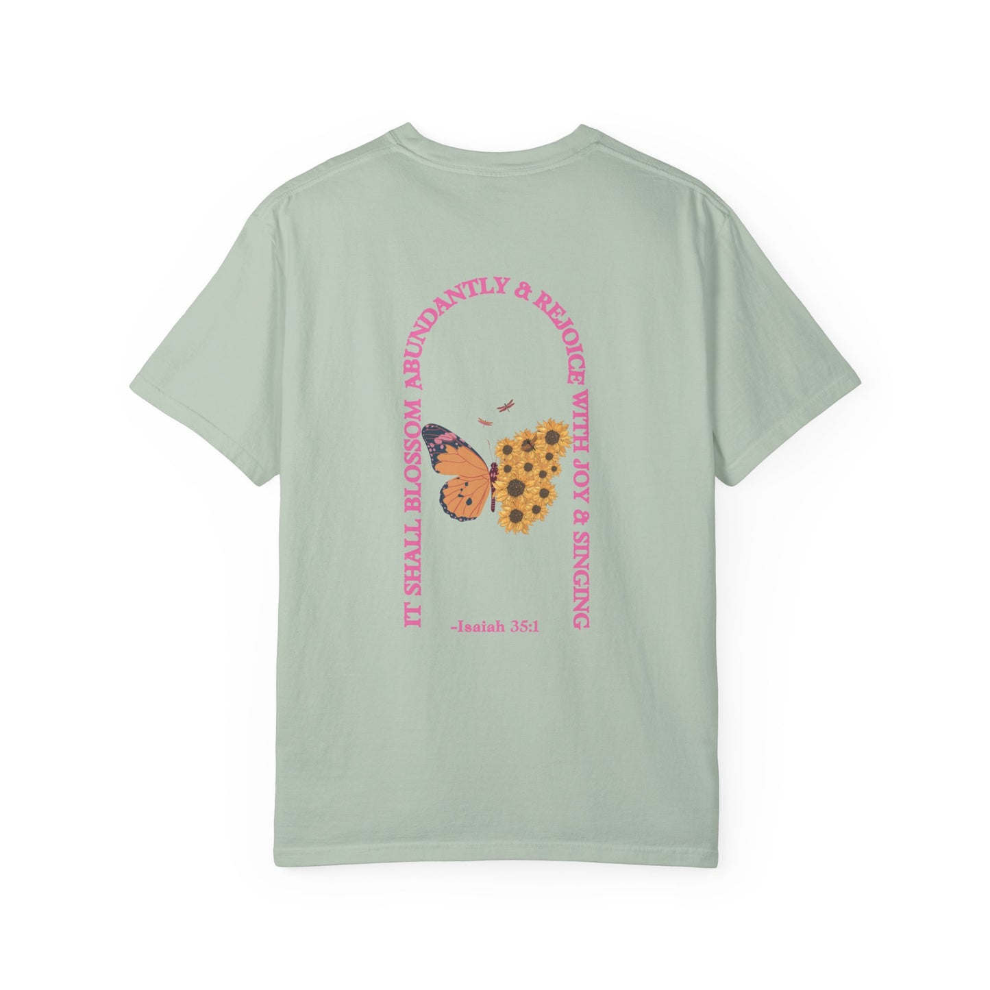 Butterfly Inspiration Isaiah 35:1 T-Shirt