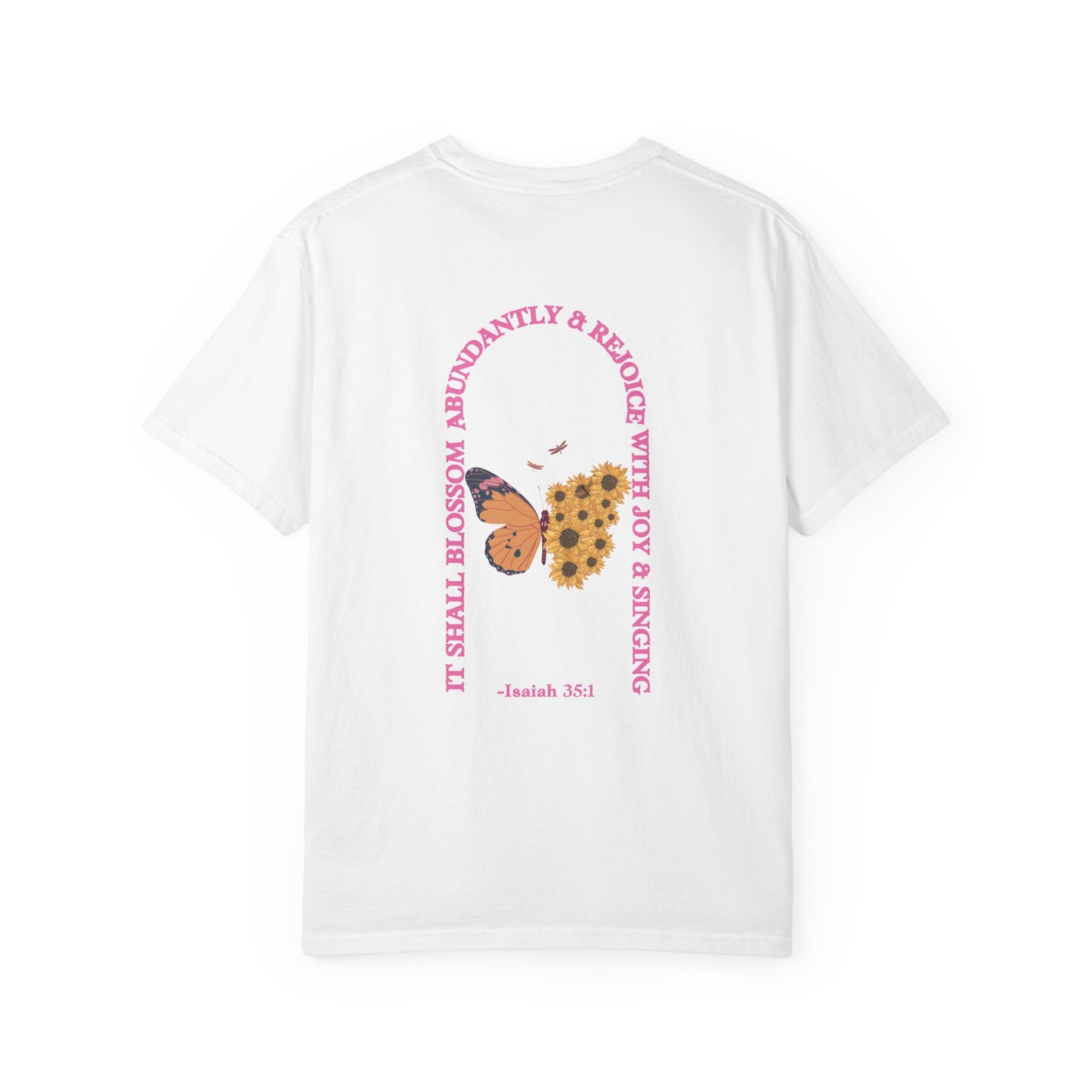Butterfly Inspiration Isaiah 35:1 T-Shirt