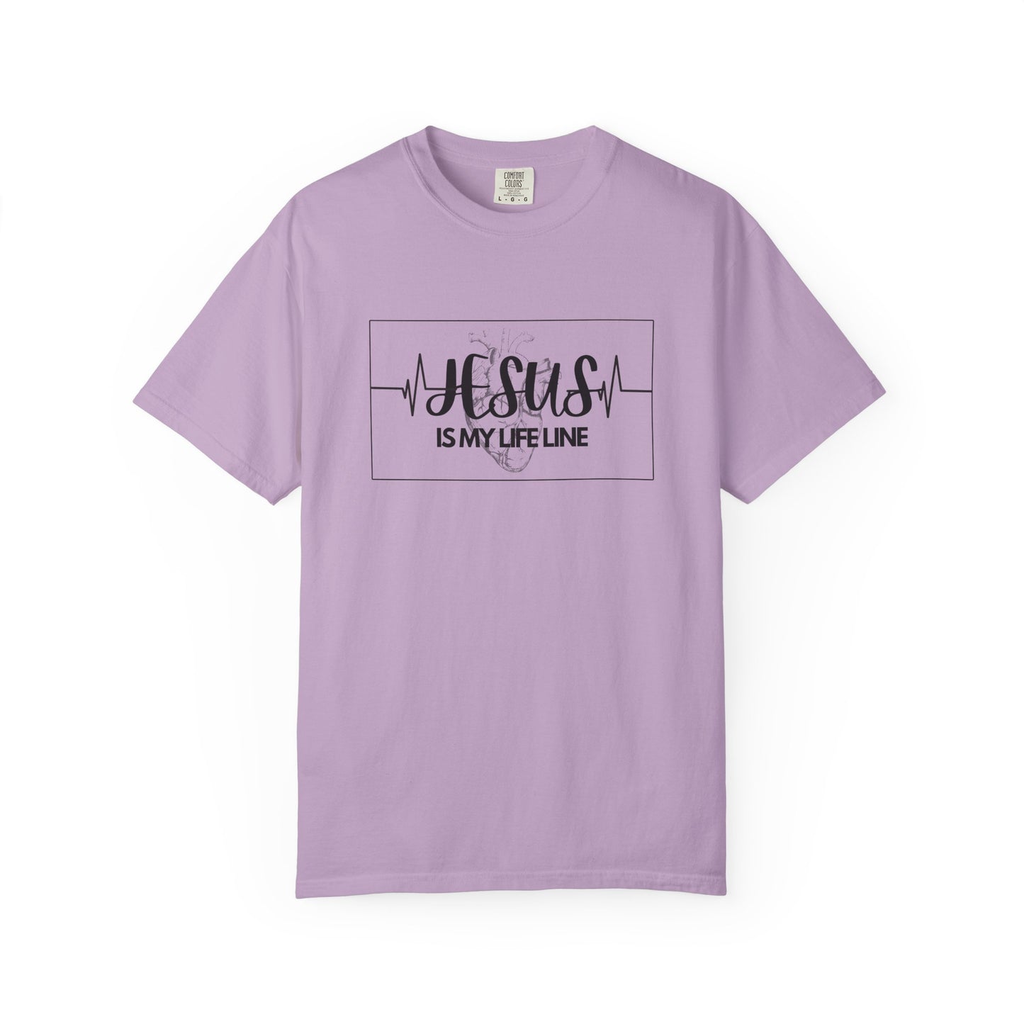 Jesus is My Life Line Christian T-shirt