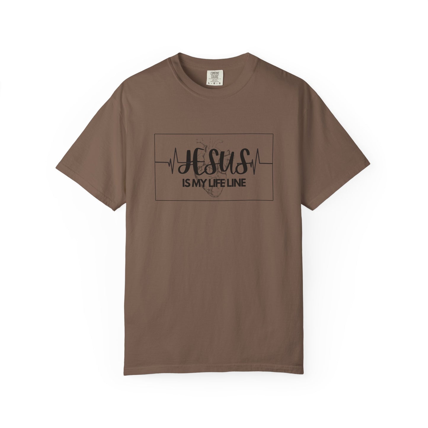 Jesus is My Life Line Christian T-shirt