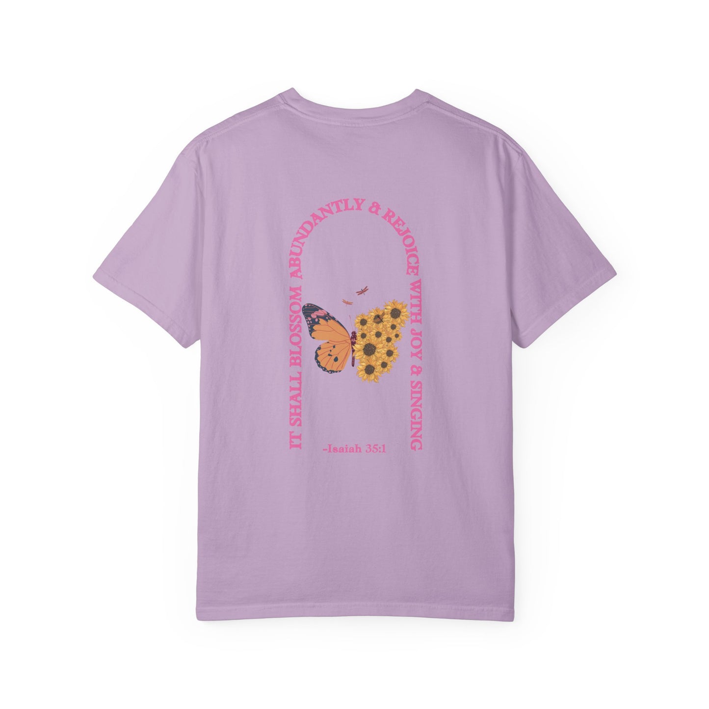 Butterfly Inspiration Isaiah 35:1 T-Shirt