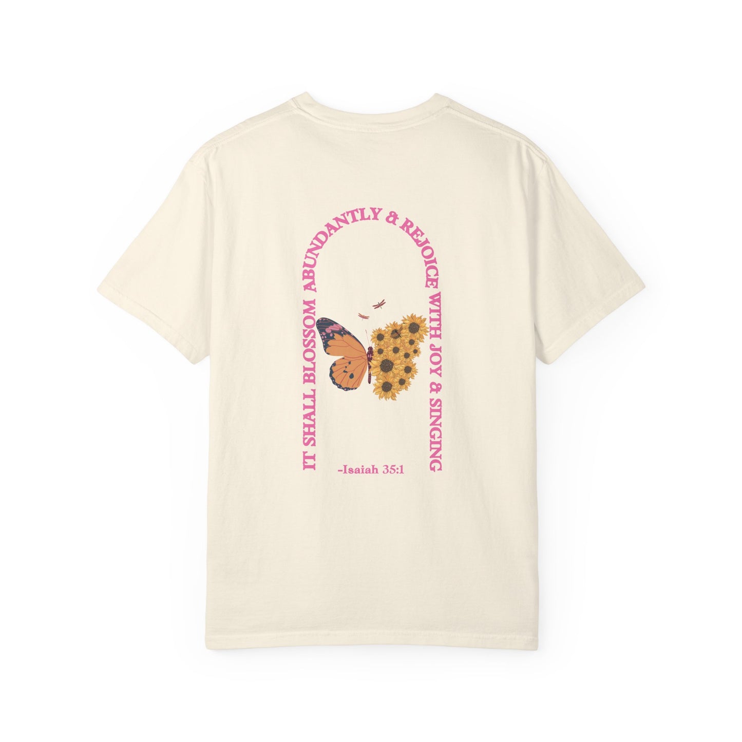 Butterfly Inspiration Isaiah 35:1 T-Shirt