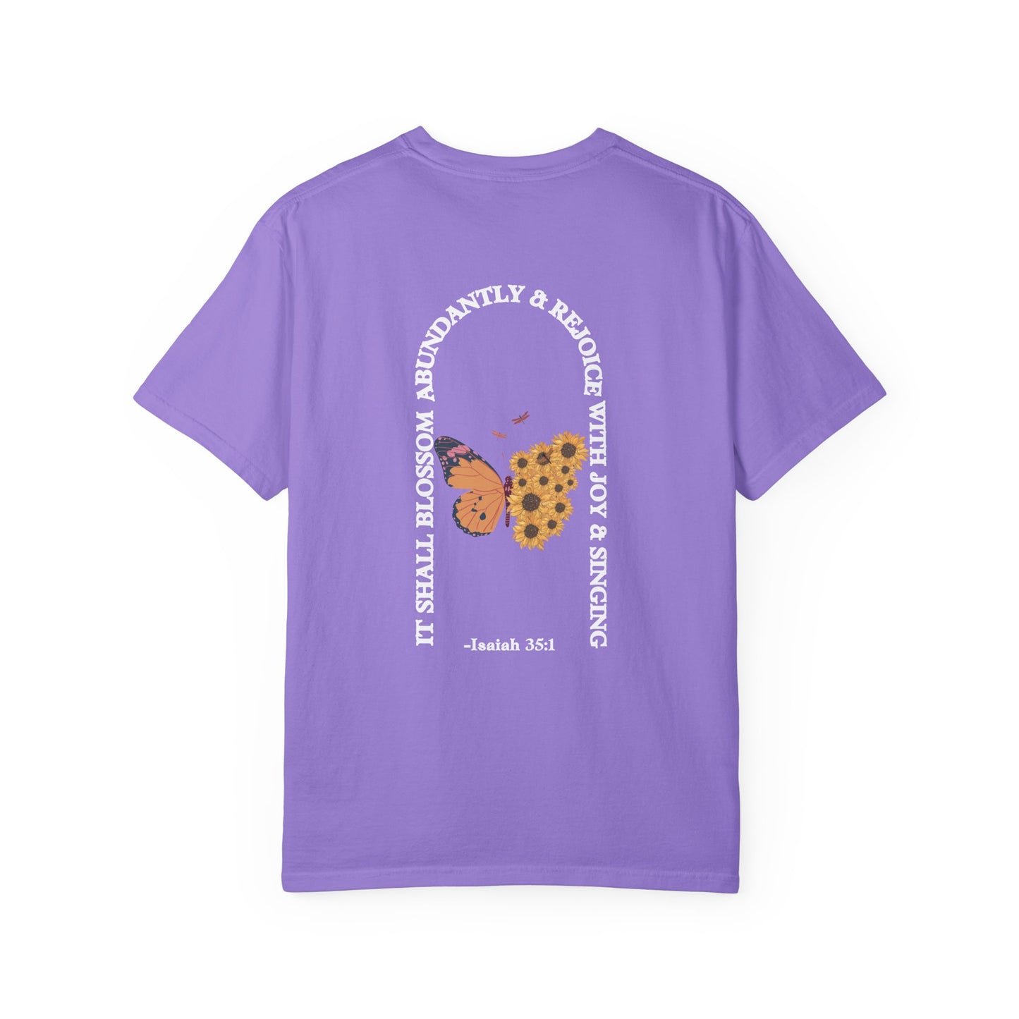 Butterfly Inspiration Isaiah 35:1 T-Shirt