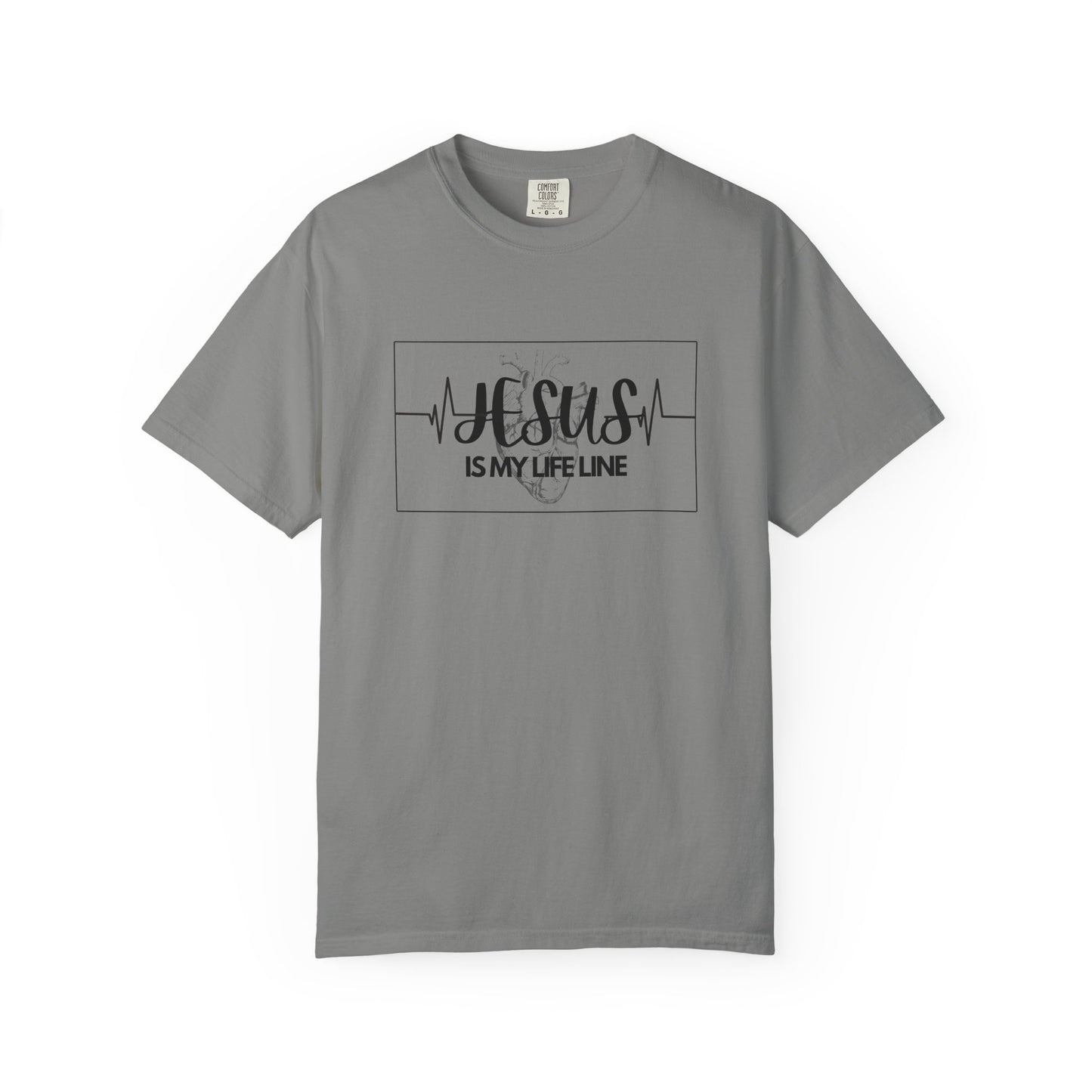 Jesus is My Life Line Christian T-shirt