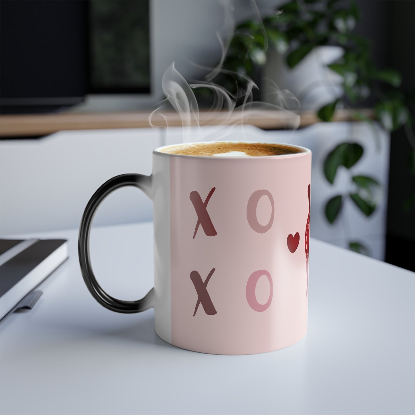 Color Morphing Custom Name Valentines Day Mug