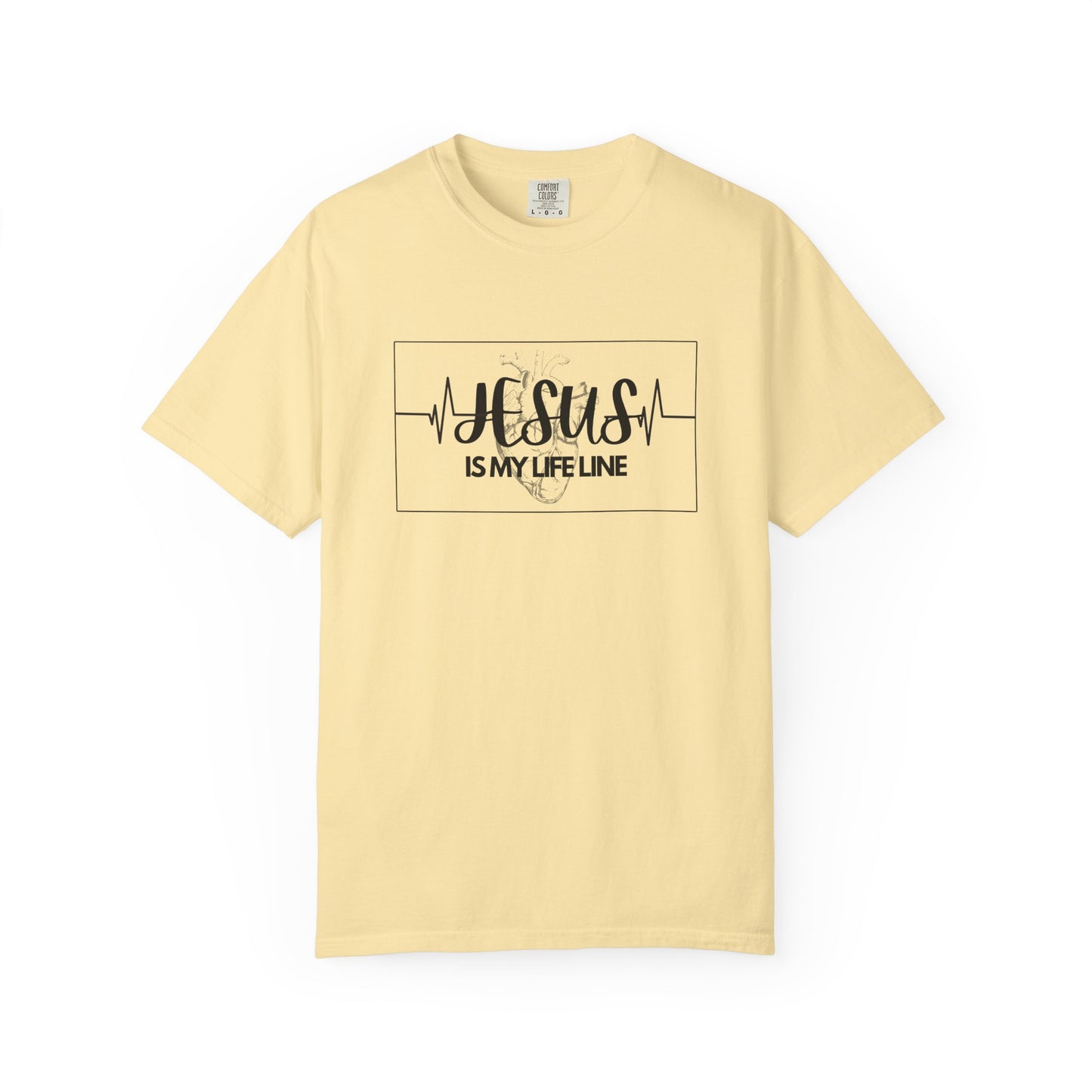Jesus is My Life Line Christian T-shirt