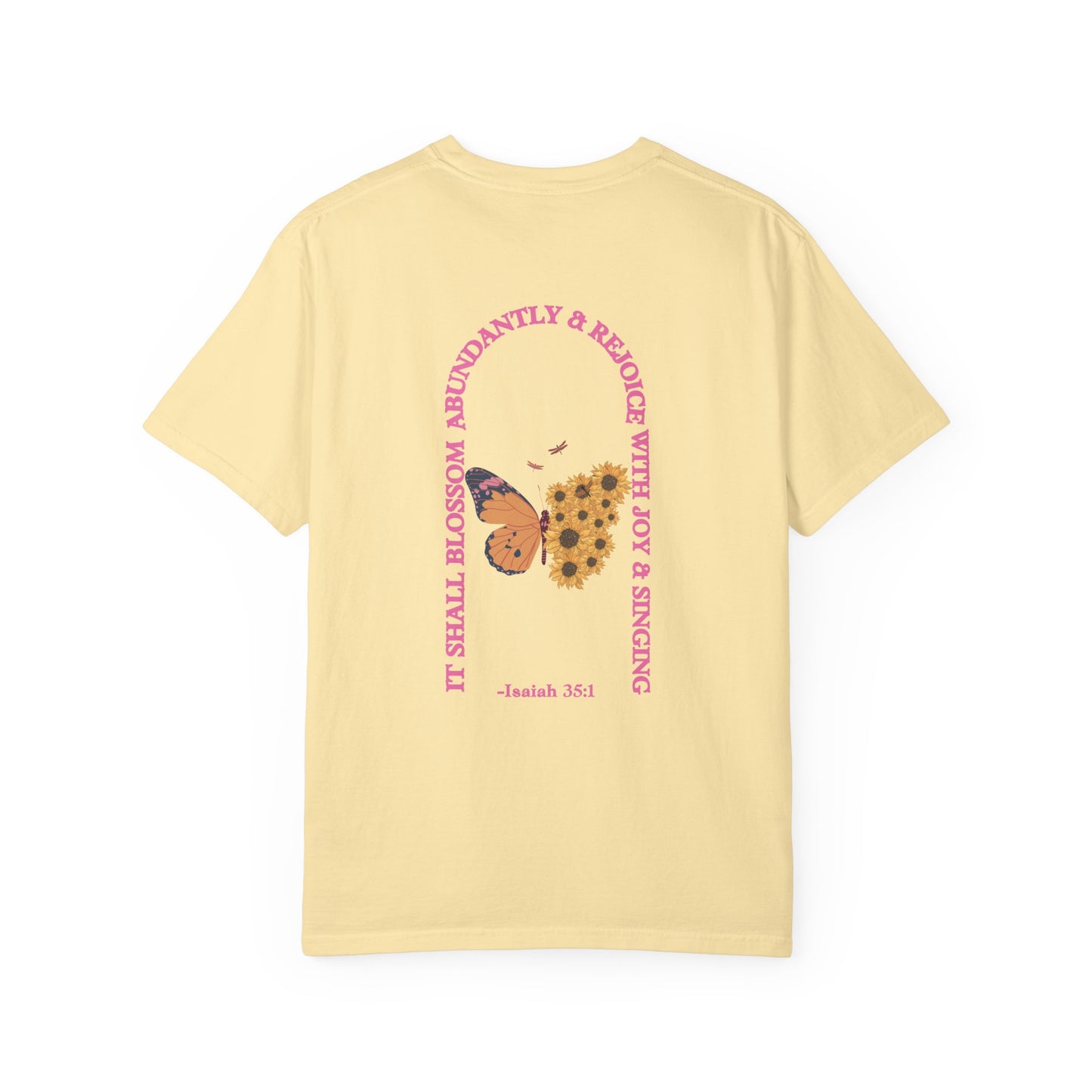 Butterfly Inspiration Isaiah 35:1 T-Shirt