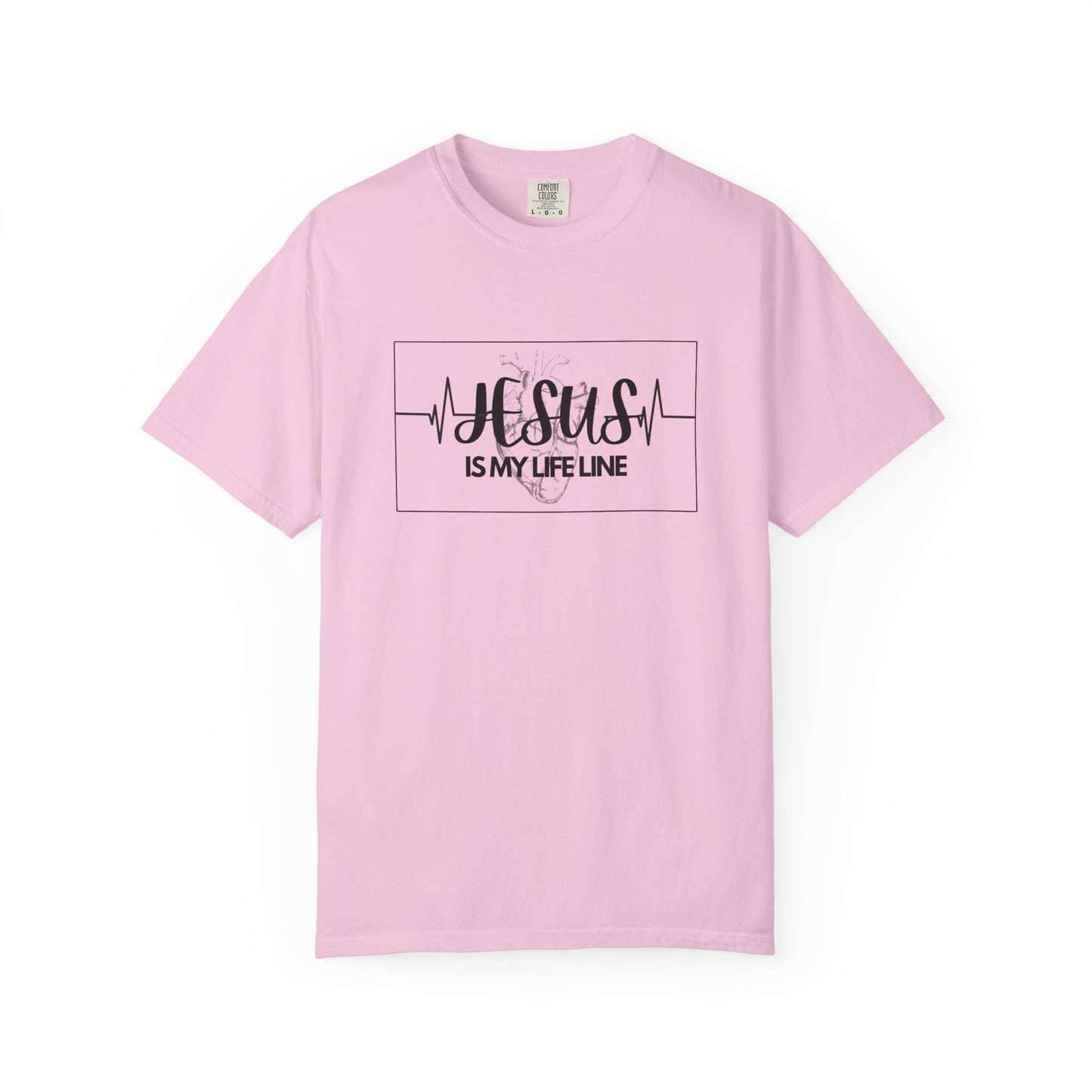 Jesus is My Life Line Christian T-shirt