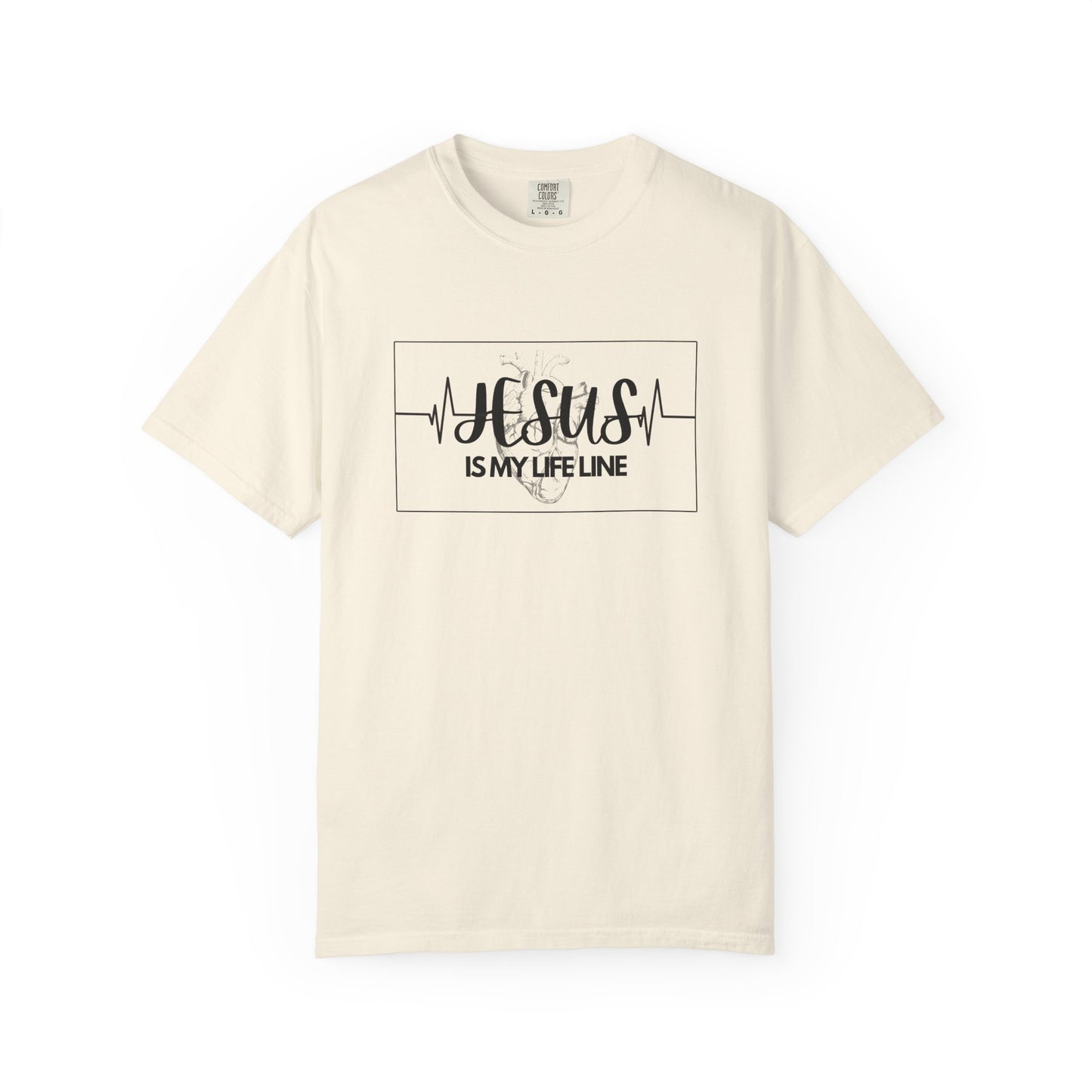 Jesus is My Life Line Christian T-shirt