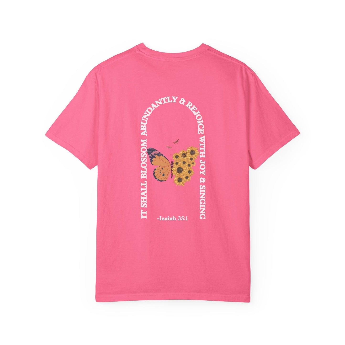 Butterfly Inspiration Isaiah 35:1 T-Shirt