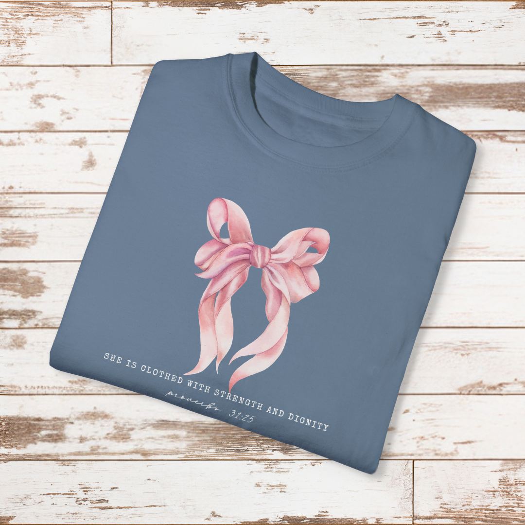 She Is Clothed With Strength and Dignity T-Shirt