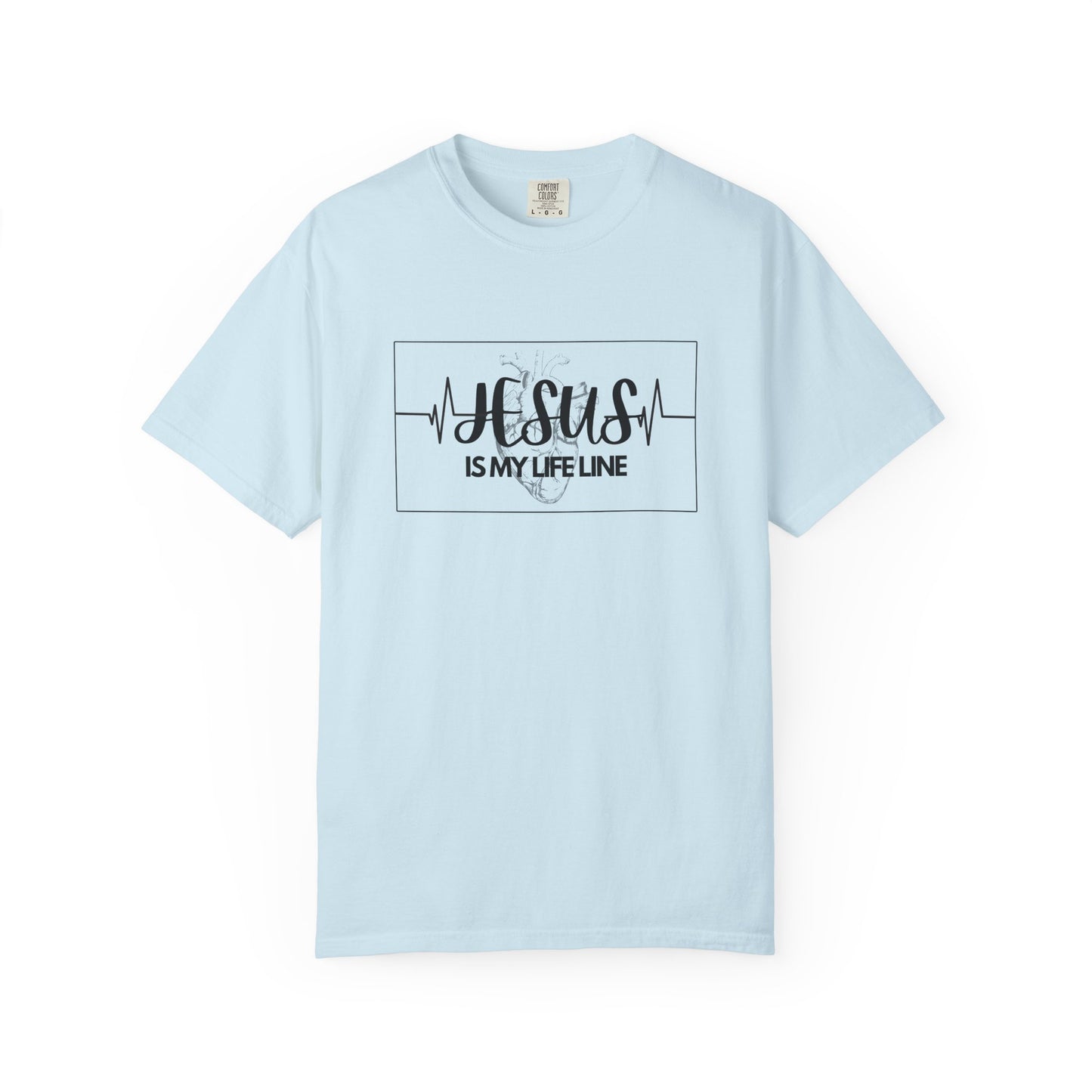 Jesus is My Life Line Christian T-shirt