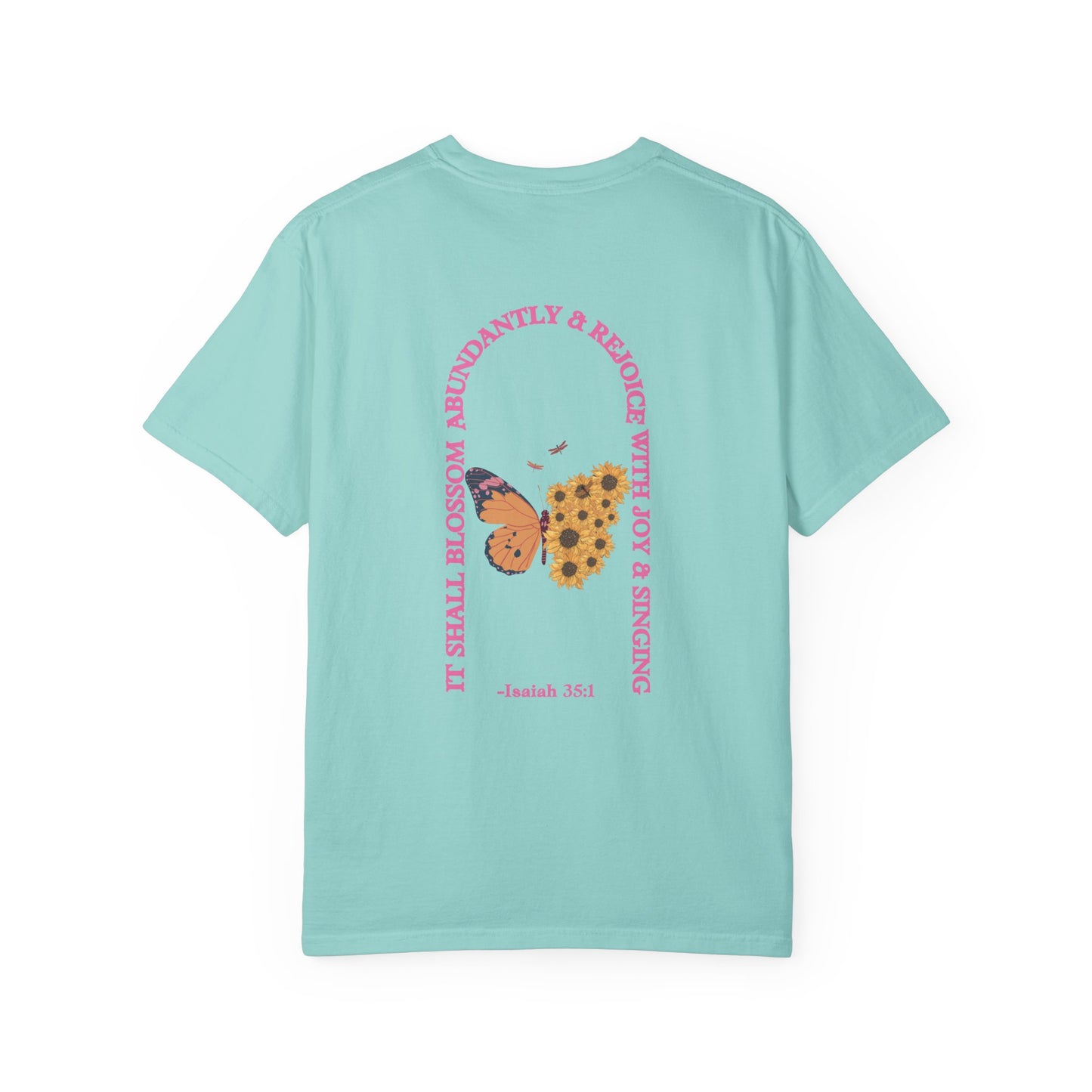 Butterfly Inspiration Isaiah 35:1 T-Shirt
