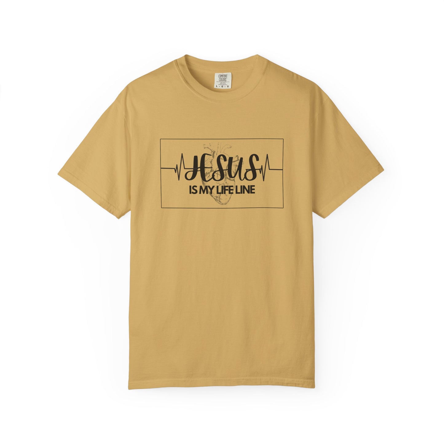 Jesus is My Life Line Christian T-shirt