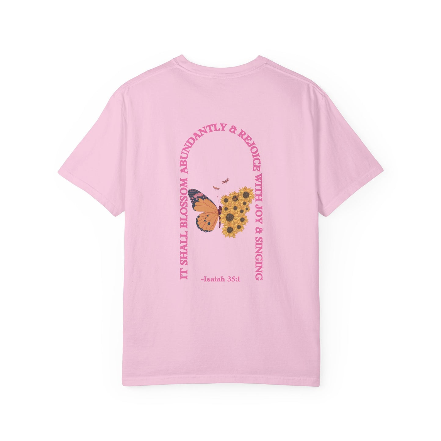 Butterfly Inspiration Isaiah 35:1 T-Shirt