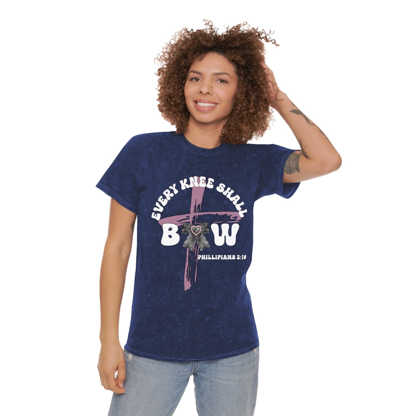 Every Knee Shall Bow Mineral Wash T-Shirt