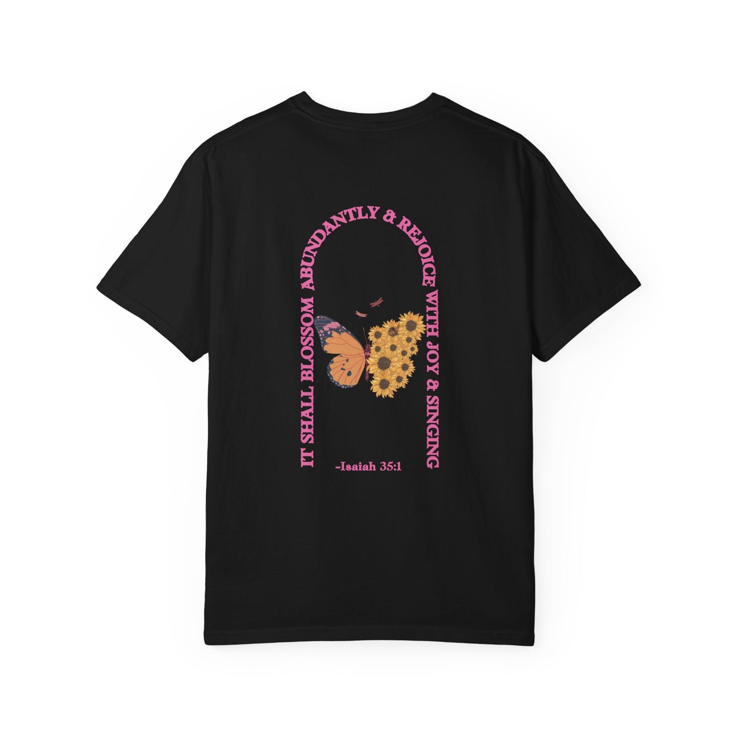 Butterfly Inspiration Isaiah 35:1 T-Shirt